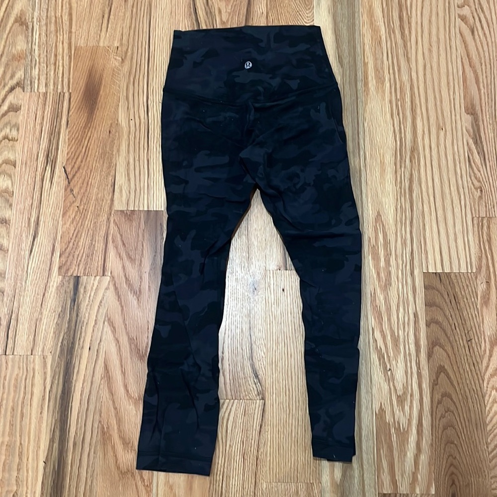 Lululemon Black Camo Leggings